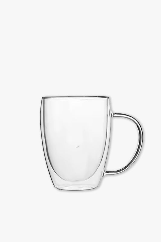 350ml Double Wall  Glass Cup